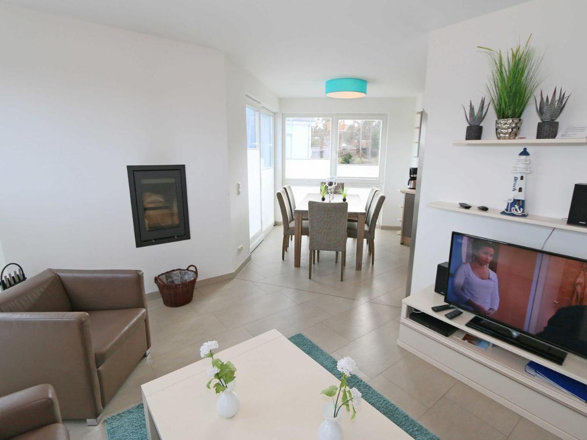 Strandvilla Baabe - Wg 12 Mit Meerblick, Kamin, Sauna, Whirlpool 客房 照片