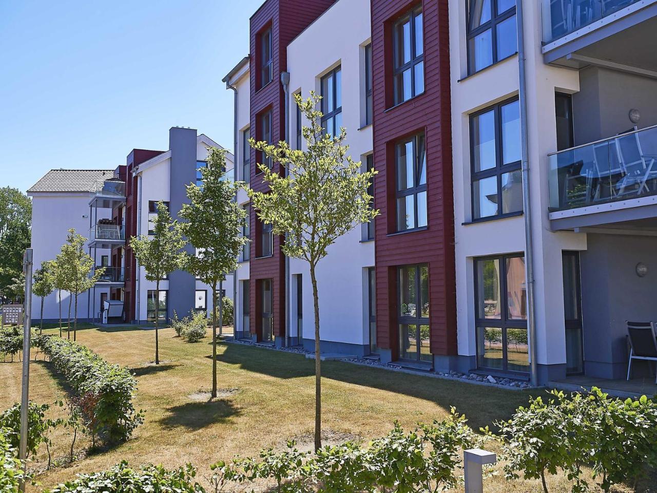 Strandvilla Baabe - Wg 12 Mit Meerblick, Kamin, Sauna, Whirlpool 外观 照片
