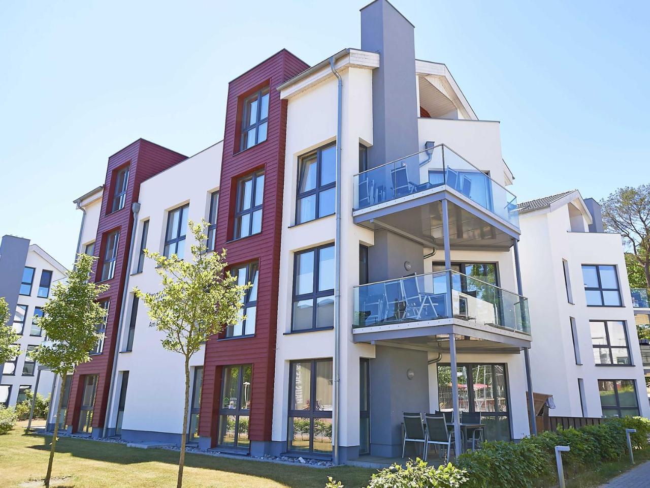 Strandvilla Baabe - Wg 12 Mit Meerblick, Kamin, Sauna, Whirlpool 外观 照片